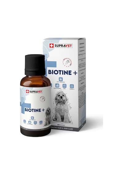 Plus +B For Dogs Biotine Damla 100 ML + Zinc + Multi Vitamin ( Köpekler Için Tüy Sağlığı Damlası )