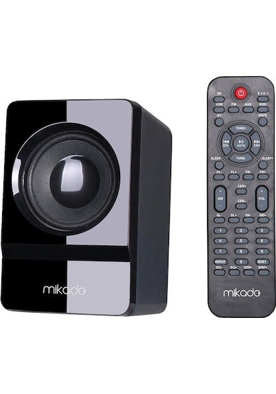 Mikado Md-581bt 110w Usb Sd Fm Radyo Bluetooth Destekli 5+1 Ses Sistemi Sinema Sistemi Hoparlör