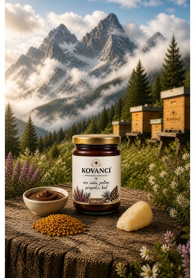 Arı Sütü Polen Propolis Bal Karışımı 220 G- Katkısız