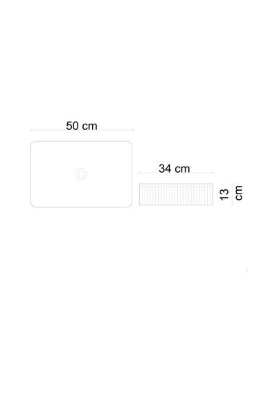 Lena - Tezgah Üstü Lavabo Mat Beyaz  - E W1004mb- Diğer