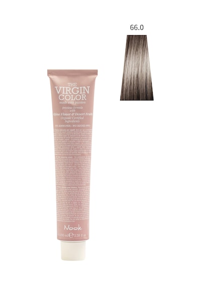 Nook Virgin Color Profesyonel Saç Boyası 100ml-yoğun Koyu Kumral/beyaz Kapatıcı 66.0-ıntense Kestane