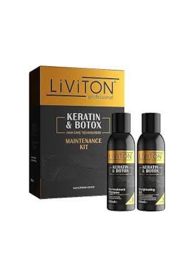 Liviton Professional Saç Düzleştirici ve Keratin Bakım Seti