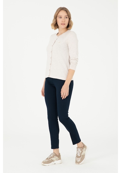 U.S. Polo Assn. Kadın Lacivert Toothpick Fit Kanvas Pantolon 50298498-VR033 U.S. Polo Assn. Kadın Lacivert Toothpick Fit Kanvas Pantolon 50298498-VR033