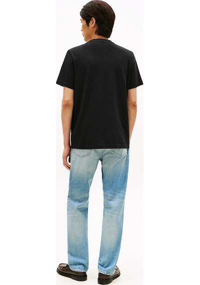 Tommy Hilfiger Brand Love Small Hılfıger Tee Erkek Siyah T-shirt - Mw0mw41456