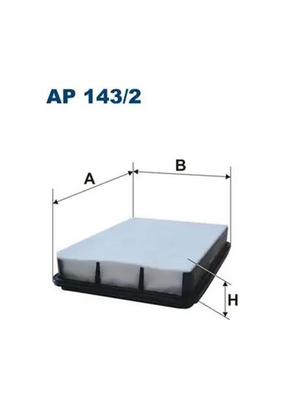 Fıltron Ap1432 Hava Filtresi 1780130040 1780130080