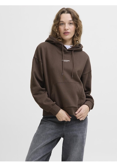 Jack & Jones Kadin Minimal Logo Baskili Kapüsonlu Sweatshirt - Studio - 12280152 Bracken Jack & Jones Kadin Minimal Logo Baskili Kapüsonlu Sweatshirt - Studio - 12280152 Bracken