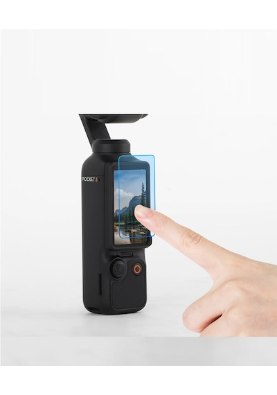Djı Osmo Pocket 3 Uyumlu Ön 6 Adet Şeffaf Ekran Koruyucu Nano Jel