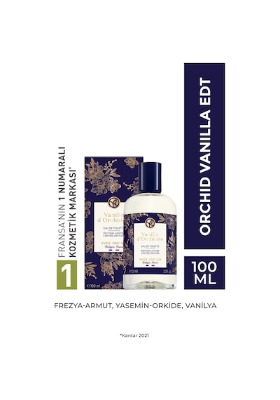 Yves Rocher Orchid Vanilla Edt Vegan Kadın Parfüm 100 Ml Çiçeksi