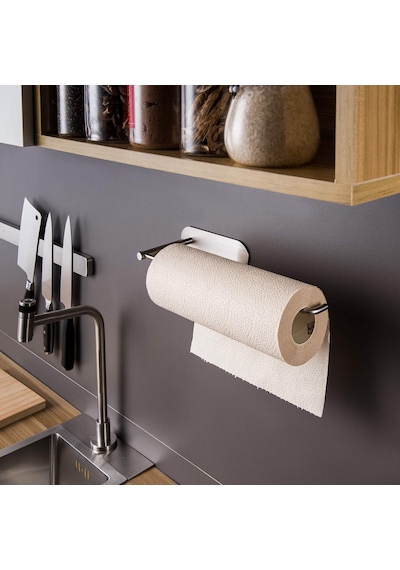 Deltahome Paslanmaz Çelik Kağıt Rulo Havluluk Askı Model Berlın Inox