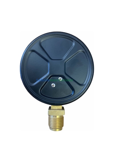 100MM -1/0 Bar ALT Çıkışlı G1/2" VakuMMetre. Vakum Ölçer Pakkens