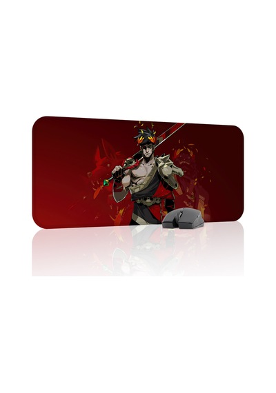 Hades Kaymaz Dikişli Kauçuk Oyuncu Mousepad V2 - 70x30 Xl Gaming Mouse Pad Fare Altlığı