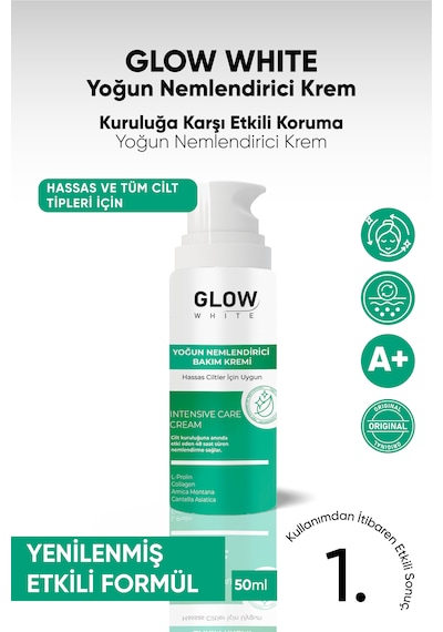 Glow Whıte Yoğun Nemlendirici Onarıcı Krem 50 Ml