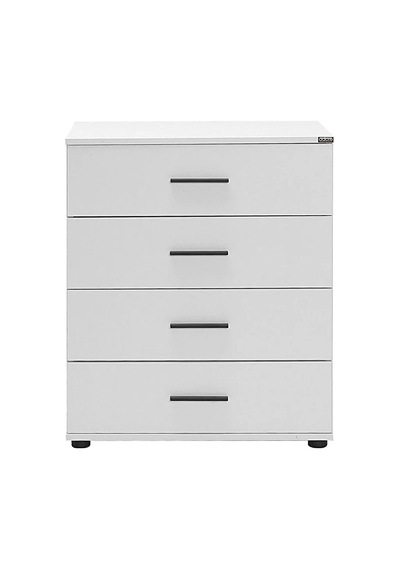 Yeni White 4 Çekmeceli Şifonyer 41x65x78 Beyaz