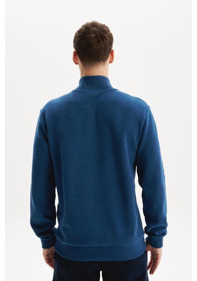AR-MA Arma Erkek Regular Fit Yarım Fermuar Dik Yaka Sweatshirt Selanik Örme %65 Pamuk %35 Polyester K30554698102 Mavi AR-MA Arma Erkek Regular Fit Yarım Fermuar Dik Yaka Sweatshirt Selanik Örme %65 Pamuk %35 Polyester K30554698102 Mavi
