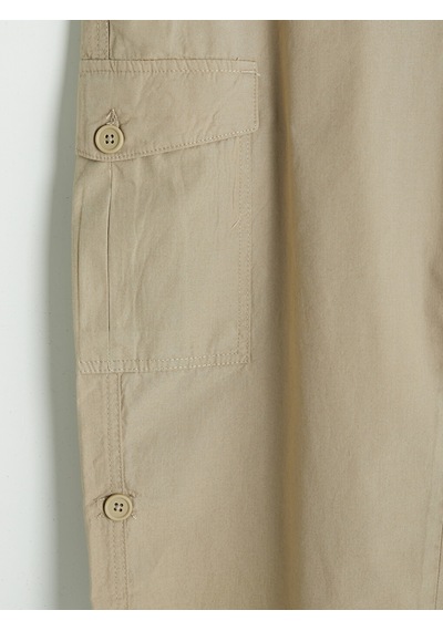 Lcwaıkıkı Classic Bej Regular Fit Erkek Kargo Şort