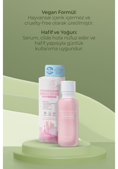 Muldream Intense Barrier Hassas Ciltler için Onarıcı Tonik 110 ML