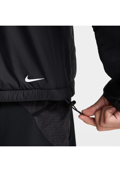 Nike Trail Primaloft Therma-fıt Erkek Siyah Koşu Ceketi-sportxstore Siyah-gri
