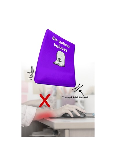 Mouse Pad Bilek Destekli Bir Yolunu Bulucaz Mousepad
