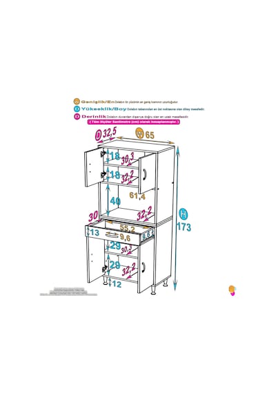 Eliusta Nordi 4 Kapak 2 Raflı Beyaz Dolap 65x173x32,5 Cm Çekmeceli Çok Amaçlı Banyo/mutfak Dolabı Beyaz Eliusta Nordi 4 Kapak 2 Raflı Beyaz Dolap 65x173x32,5 Cm Çekmeceli Çok Amaçlı Banyo/mutfak Dolabı Beyaz