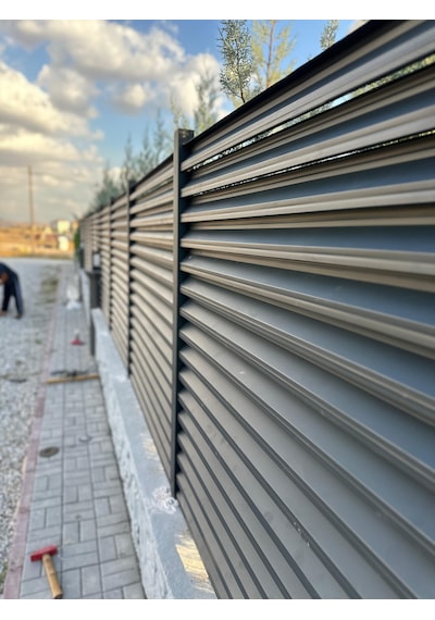 Panjur Güneş Kırıcı Dekoratif Bahçe Panel Çiti