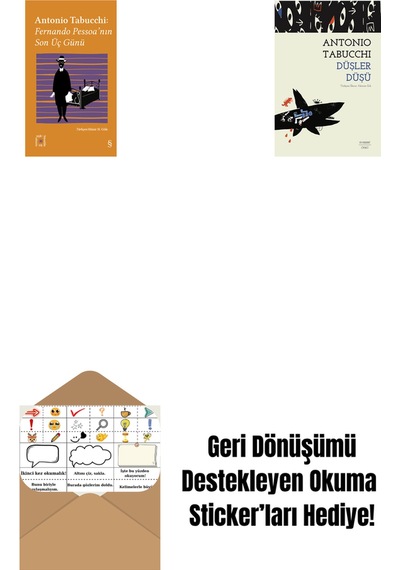 Everest Açıkhava 34 - Fernando Pessoa Nın Son Üç Günü + Düşler Düşü + Okuma Sticker'ları