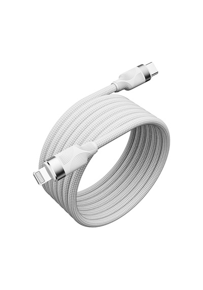 Örgülü Mıknatıslı 27w Type-c To Lightning 1mt Data Ve Şarj Kablosu Spk-13 27w Mıknatıslı, Type-c To Lighting Diğer