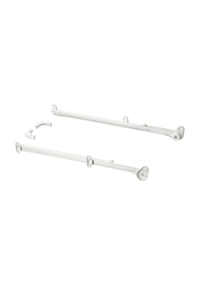 Ikea Altarliden Serisi, Sepet Rayı, 62 Cm, Beyaz