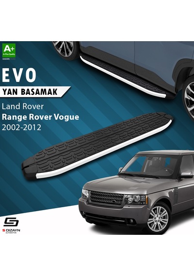 S-dizayn Land Rover Rover Range Rover Vogue 2 Evo Aluminyum Yan Basamak 183 Cm 2002-2012