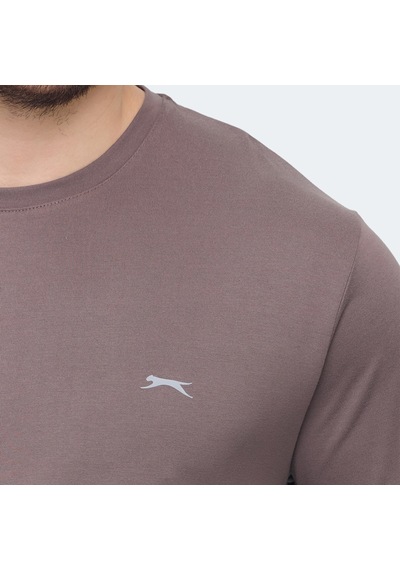 Slazenger  KRATER Erkek Kahve Tişört