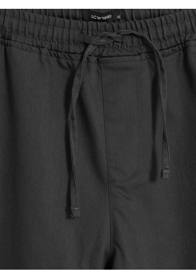 LC Waikiki Lc Waıkıkı Antrasit Relax Fit Gabardin Erkek Pantolon