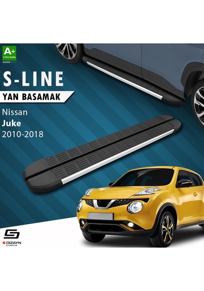 S-Dizayn Nissan Juke S-Line Aluminyum Yan Basamak 173 Cm 2010-201