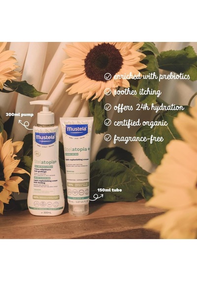 Mustela Stelatopia Cilt Bariyeri Yenileyici - Rahatlatıcı Krem 300ml 39882