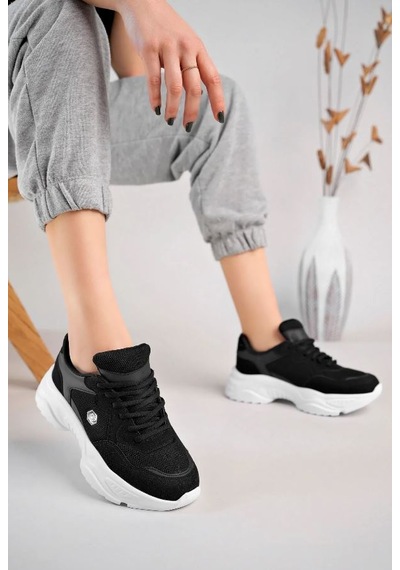 Lambırlent 9972 Kalın Taban Sneaker Unisex Spor Ayakkabı Çok Renkli