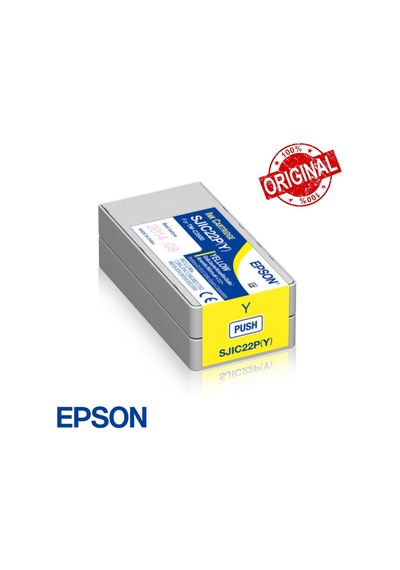 Epson Colorworks Tm C3500 Kartuş Yellow Sjıc22P Y C3