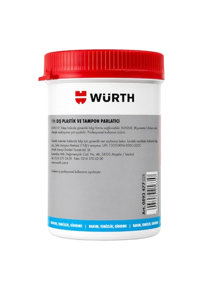 Würth Dış Plastik Ve Tampon Parlatıcı 1000 Ml