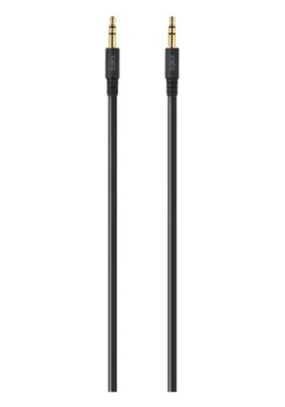 Taks 3.5mm Stereo Ses Kablosu 1m Siyah