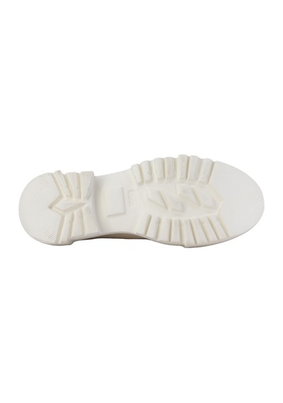 Hobby Ayakkabı Hobby 26158 Hakiki Deri Günlük Kadın Loafer Bej