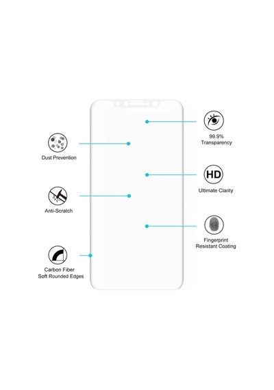 İphone 11 Pro/ X/xs 4d Full Kaplama Kırılmaz Cam Ekran Koruyucu- 5775