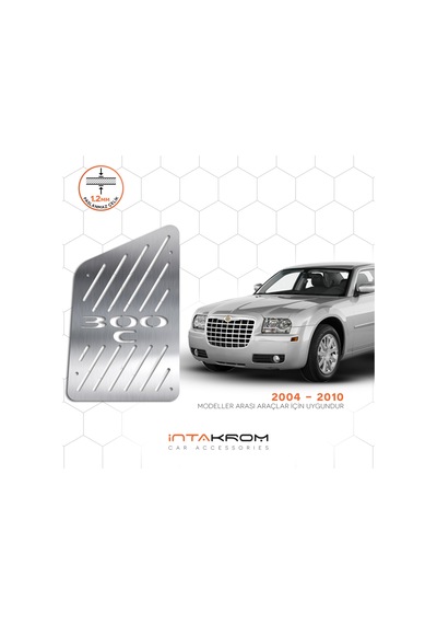 intakrom Chrysler 300 C Krom Ayak Dinlendirme Pedalı 2004-2010