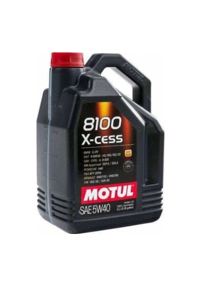 Motul 8100 X-Cess 5W-40 Sentetik Motor Yağı 5 L