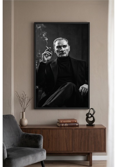 Siyah Ahşap Çerçeveli Siyah Beyaz Portre Atatürk Duvar Tablosu Tekli Set Klasik Portre Desenli Modern Dekorasyon Kabartma Görünümlüdür Siyah - 925628138 Siyah Siyah Ahşap Çerçeveli Siyah Beyaz Portre Atatürk Duvar Tablosu Tekli Set Klasik Portre Desenli Modern Dekorasyon Kabartma Görünümlüdür Siyah - 925628138 Siyah