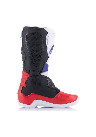 Alpinestars Tech 3 Kros Motosiklet Botu Kırmızı Mavi