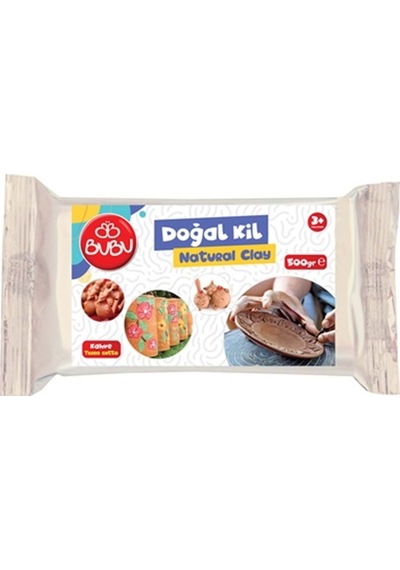 Bu-bu Doğal Kil Kahverengi 500gr. Cer-bubu-dk0004 Bordo