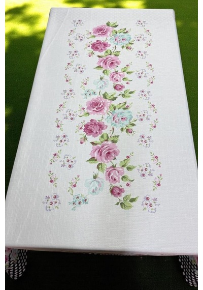 Rosella Dertsiz Masa Örtüsü 150x220 Cm Çok Renkli