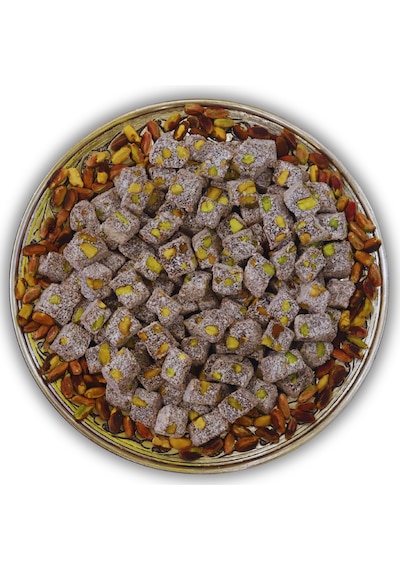 Hindistan Cevizli Çifte Kavrulmuş Lokum Helal-vegan-glütensiz-jelatinsiz 400 Gr.