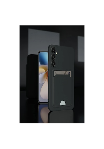 Samsung Galaxy Uyumlu S24 Plus Kelvin Kartvizitli Silikon - Siyah Bzsxx00 1
