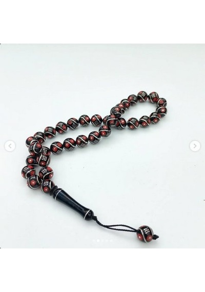 Beyzi Model Nokta Ve Mercan İşlemeli Oltutaşı Tesbih St000150