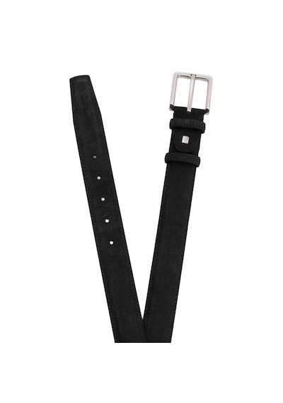 Pierre Cardin Suet Deri Erkek Kemer En 3,5 Cm Pc-1009 Siyah - Suet