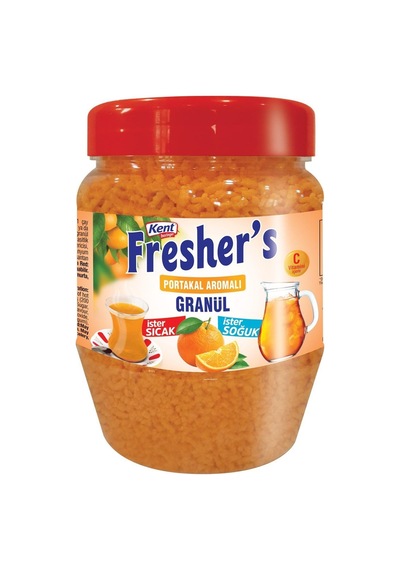 Kent Boringer Fresher's Portakal Aromalı Granül İçecek 300 Gr X 4 Adet 300 G