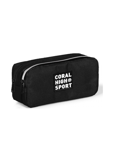 Coral High Sport İki Gözlü Siyah Kalem Çantası